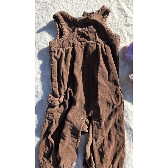 7 Pc Baby Girl Clothing Sizes 0-3, 3, 3-6 Months Mixed Lot Brands Romper Jackets - Picture 5 of 16